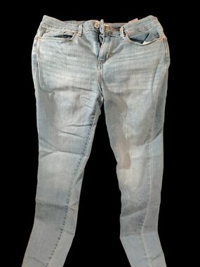 Levi's Strauss Signature Light Wash Skinny Jeans 4L 27w 32L